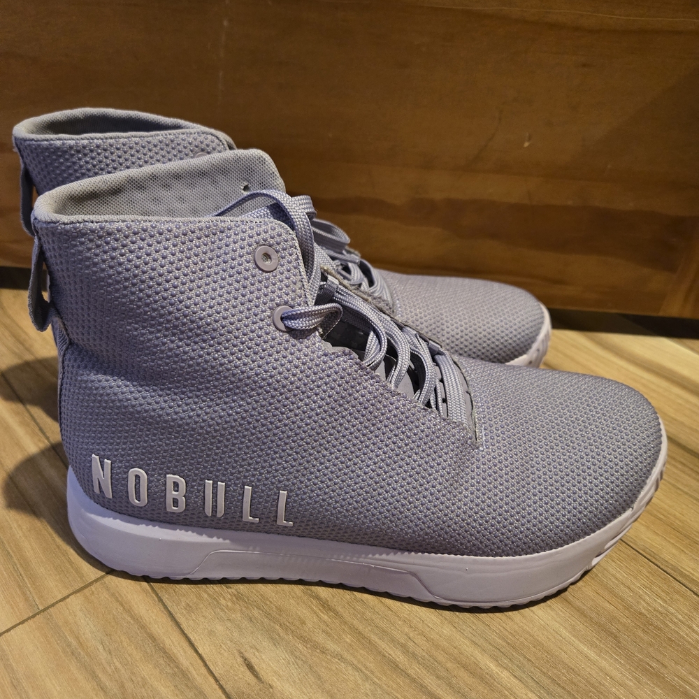 NOBULL Men's Light Gray Athletic High-Tops